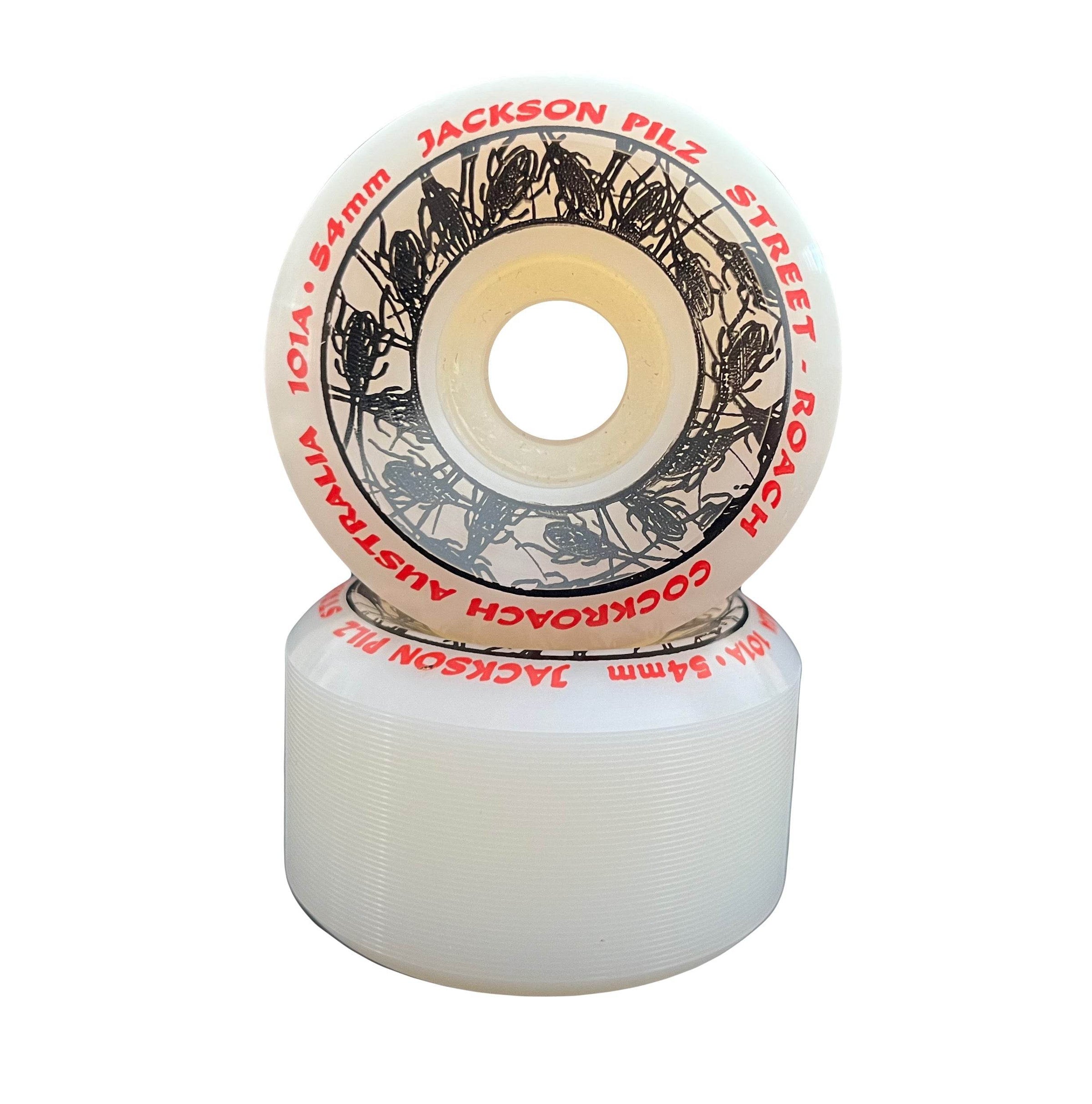 COCKROACH PITZ PRO STREET 54mm 101A SKATEBOARD WHEELS - One Revolver Surfboards
