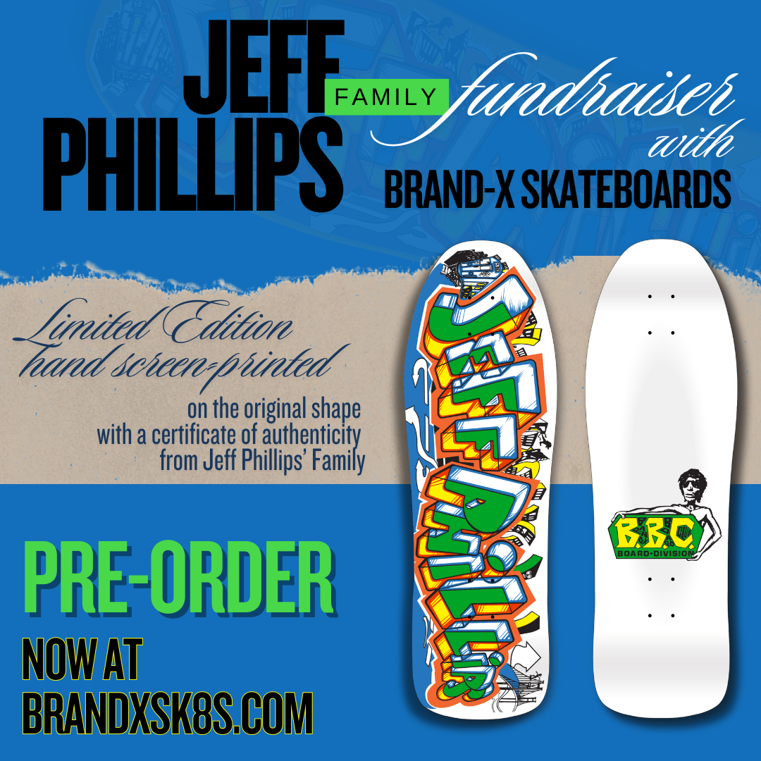 Jeff Phillips GRAFFITI Limited Edition, HAND PAINTED BBC Deck (1 of 40)