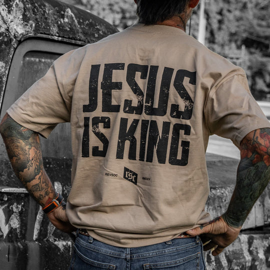 Jesus Is King Heavyweight Men&
