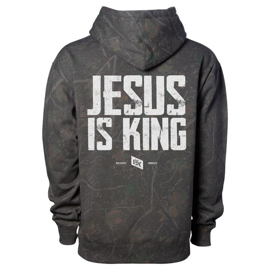 One Revolver Surfboards - Jesus Is King Heavyweight Hoodie GRAPHIC HOODIE
