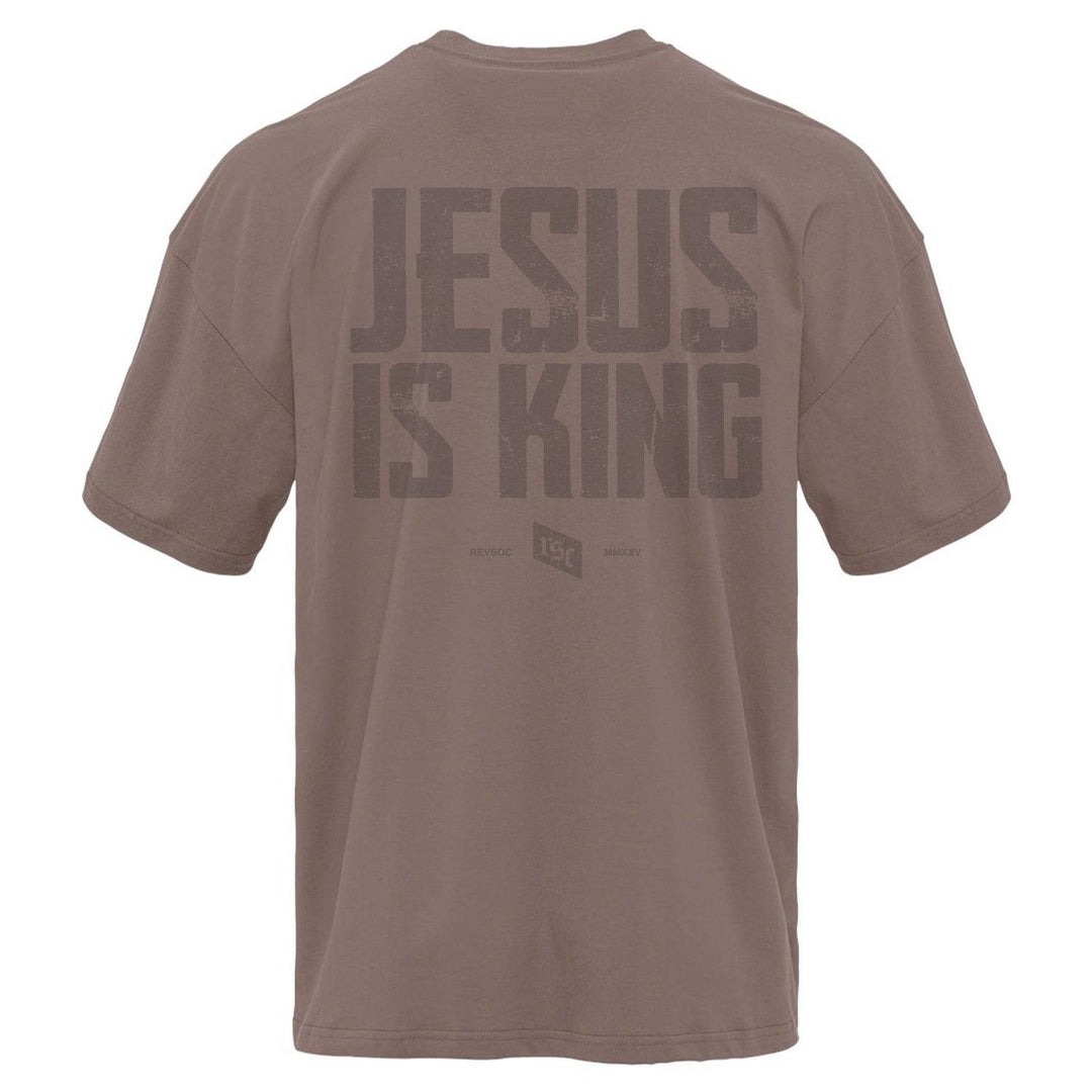 One Revolver Surfboards - Jesus Is King Heavyweight Men&