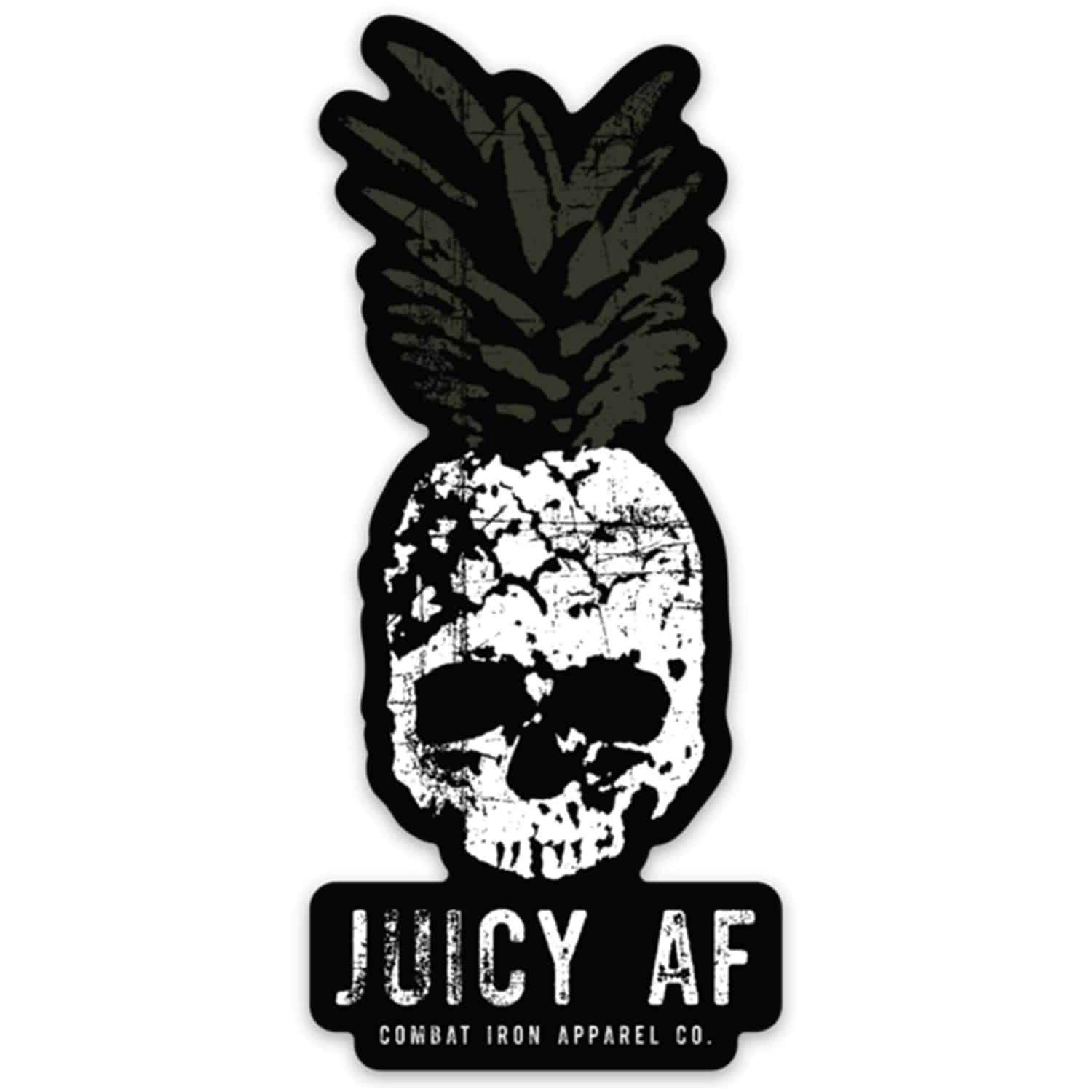 Juicy AF Pineapple Decal - One Revolver Surfboards