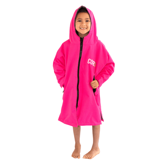 Waterproof Swim Parka (Pink) - One Revolver Surfboards