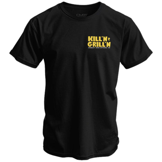 Kill'n & Grill'n | Some Hills Are Worth Fighting For Men's T-Shirt - One Revolver Surfboards