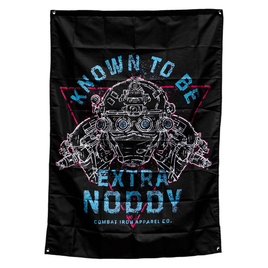 Known To Be Extra Noddy 3' X 4' Wall Flag - One Revolver Surfboards