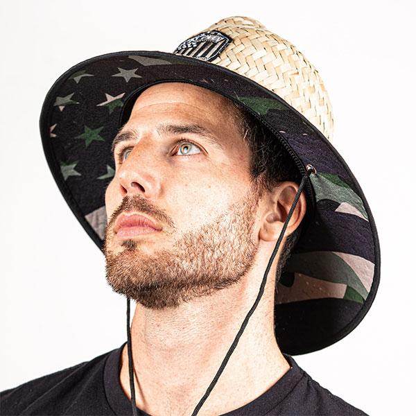 Ladder Under Brim Straw Hat