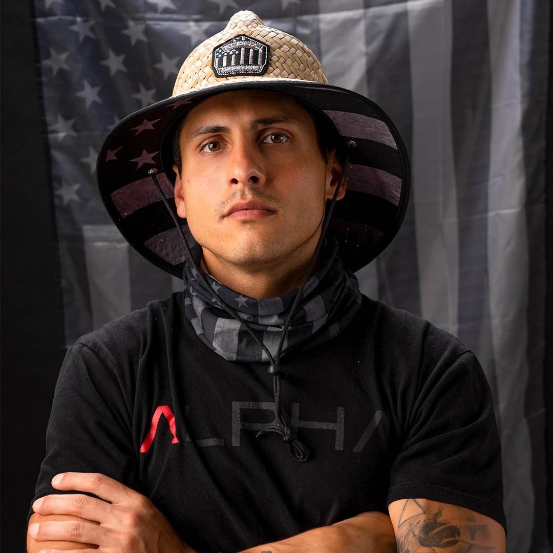 Ladder Under Brim Straw Hat