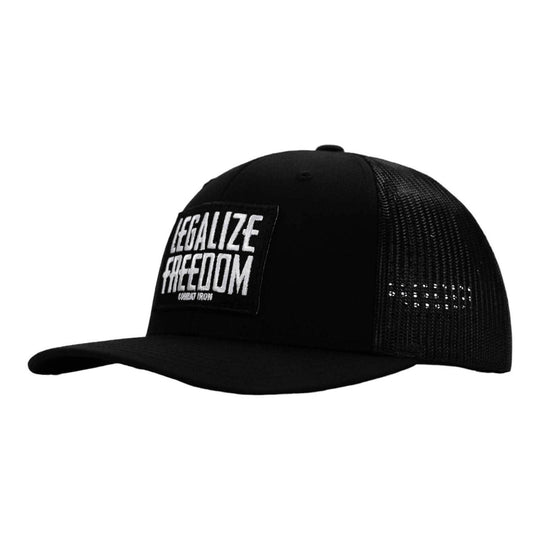 Legalize Freedom Patch Mid-Profile Mesh Snapback - One Revolver Surfboards
