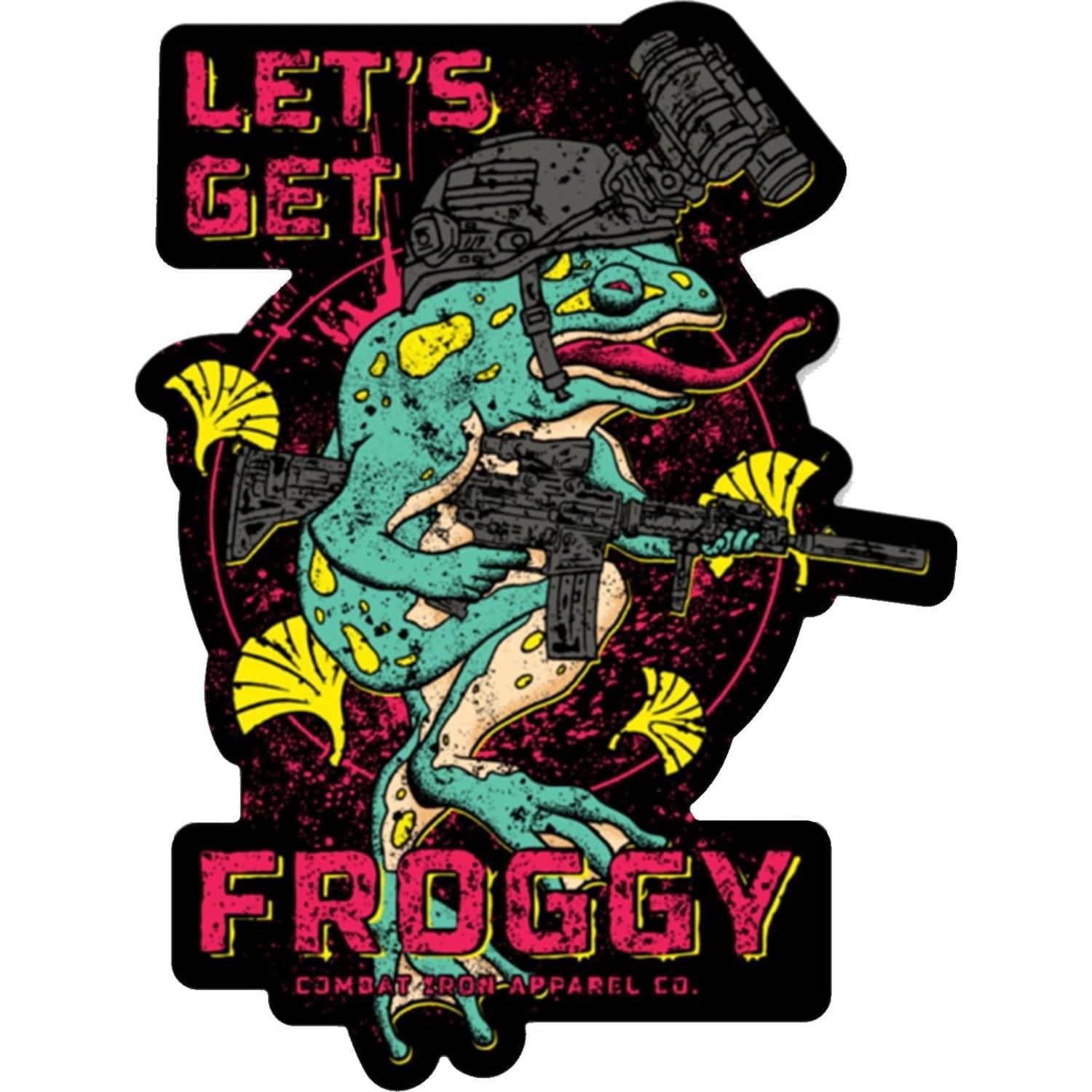 LET'S GET FROGGY OPERATOR DECAL - One Revolver Surfboards