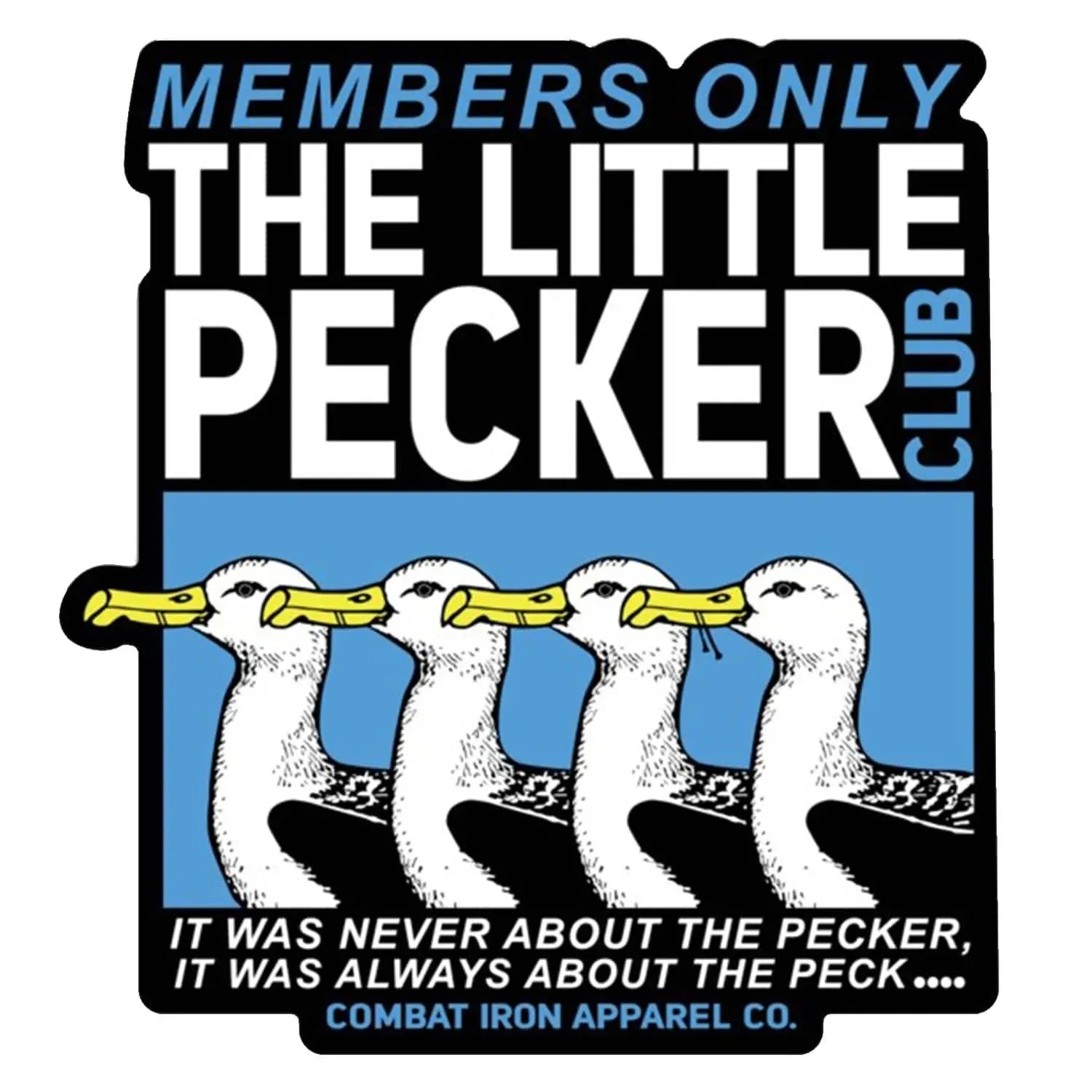 One Revolver Surfboards - Little Pecker Club Only Members Decal DECAL