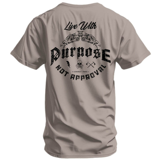 Live With Purpose. Not Approval Men's T-Shirt - One Revolver Surfboards