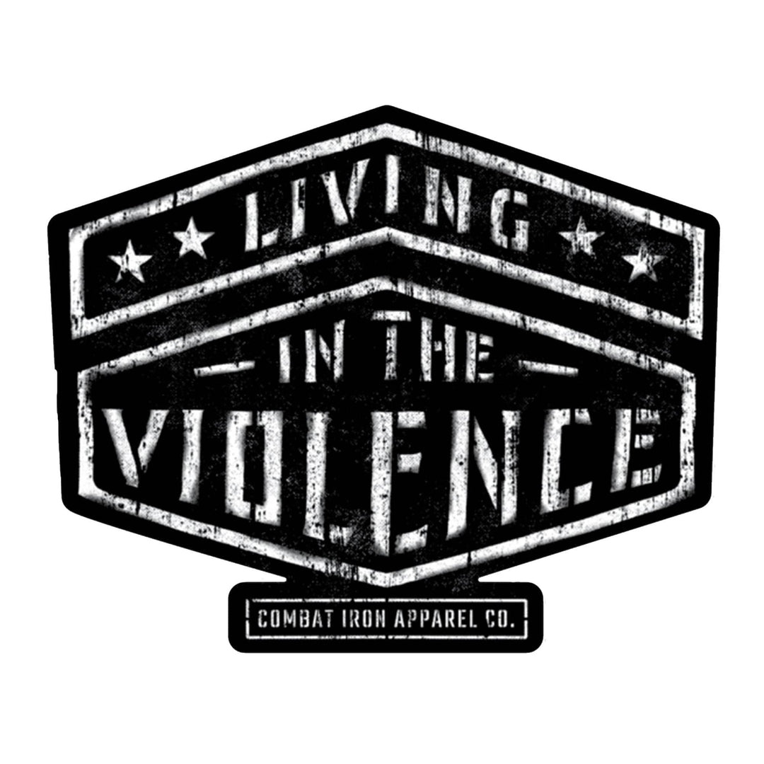 LIVING IN THE VIOLENCE ALL WEATHER DECAL - One Revolver Surfboards