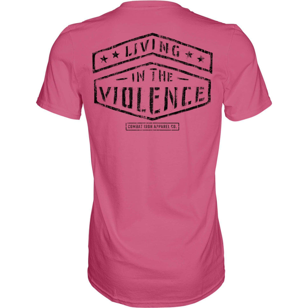 LIVING IN THE VIOLENCE MEN’S T-SHIRT - One Revolver Surfboards