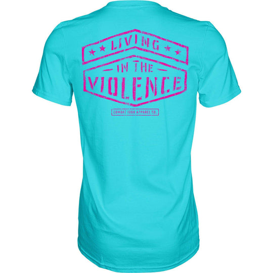 LIVING IN THE VIOLENCE MEN’S T-SHIRT - One Revolver Surfboards