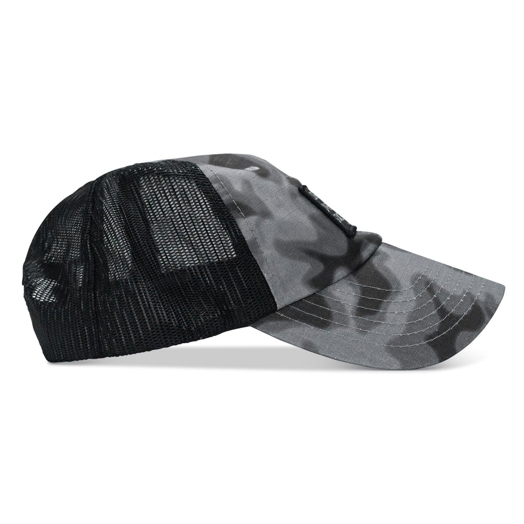 One Revolver Surfboards - Lord Watch Over Me As I Stack Bodies Patch Tactical Ripstop Mesh Snapback Hat HEADWEAR
