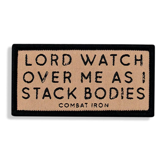 One Revolver Surfboards - Lord Watch Over Me As I Stack Bodies Soft Velcro Patch VELCRO PATCH