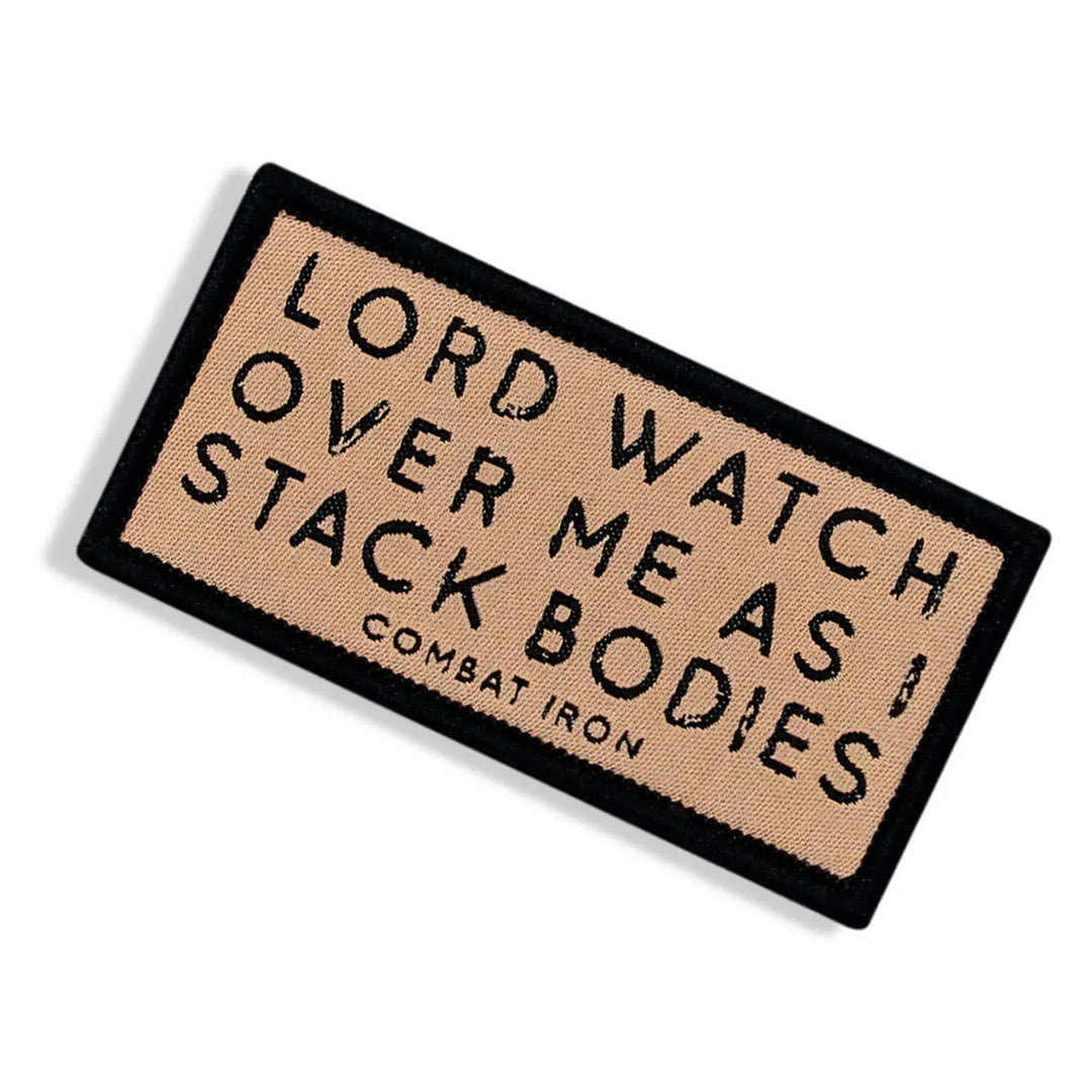 One Revolver Surfboards - Lord Watch Over Me As I Stack Bodies Soft Velcro Patch VELCRO PATCH