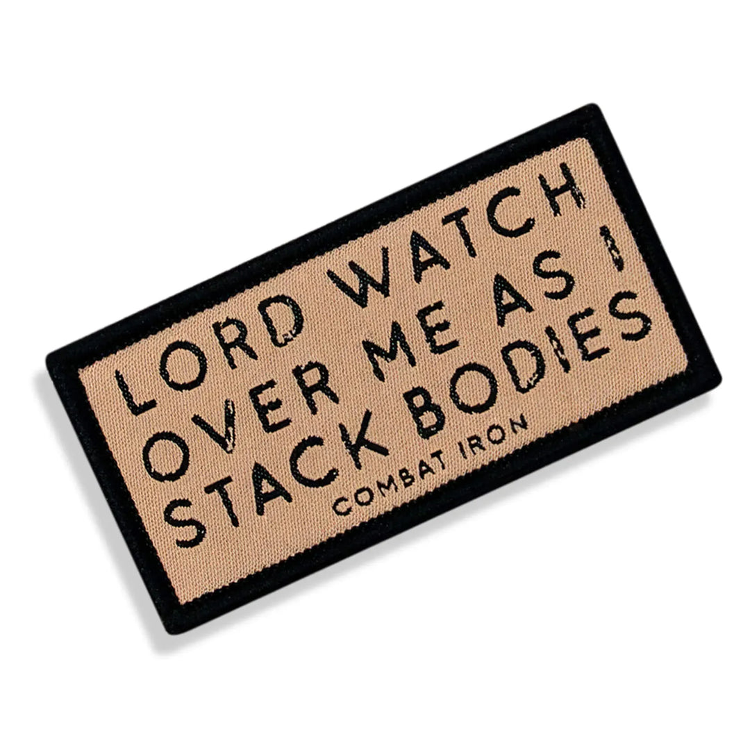 One Revolver Surfboards - Lord Watch Over Me As I Stack Bodies Soft Velcro Patch VELCRO PATCH