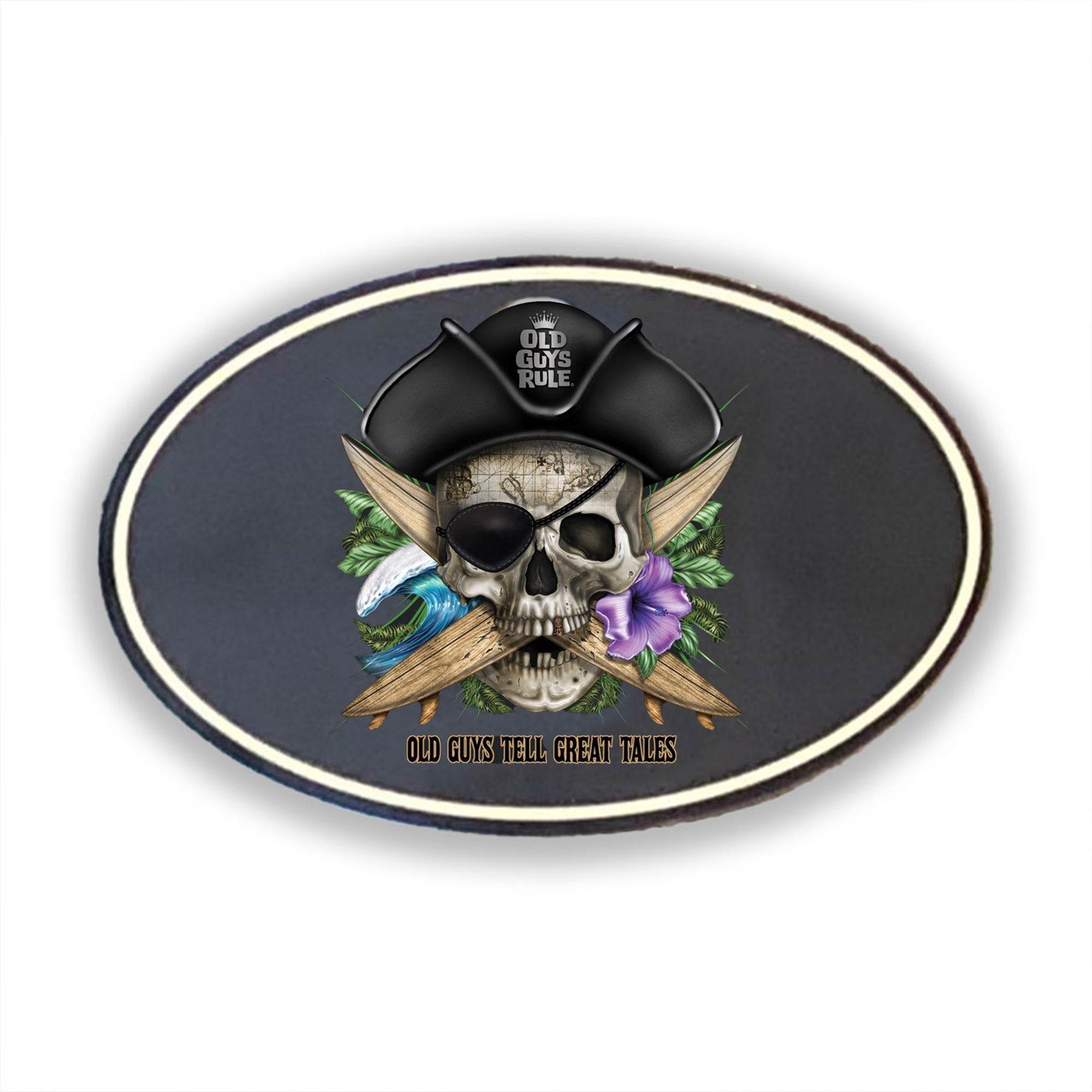 Pirate Skull Magnet - One Revolver Surfboards
