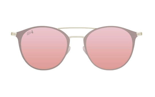 Mauve Pink - Rose Lens Polarized - Ocean Ave - One Revolver Surfboards