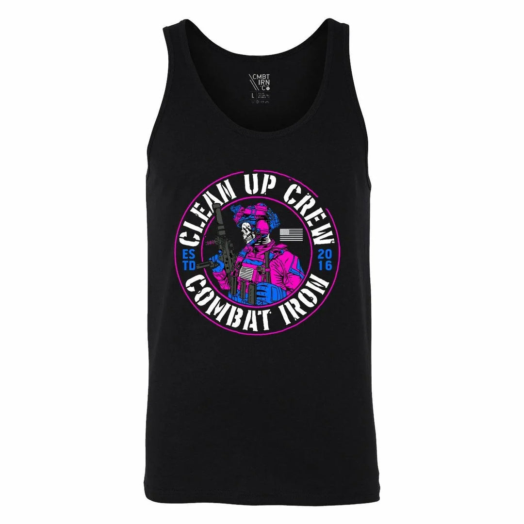 One Revolver Surfboards - Clean Up Crew Operator Skull Men&