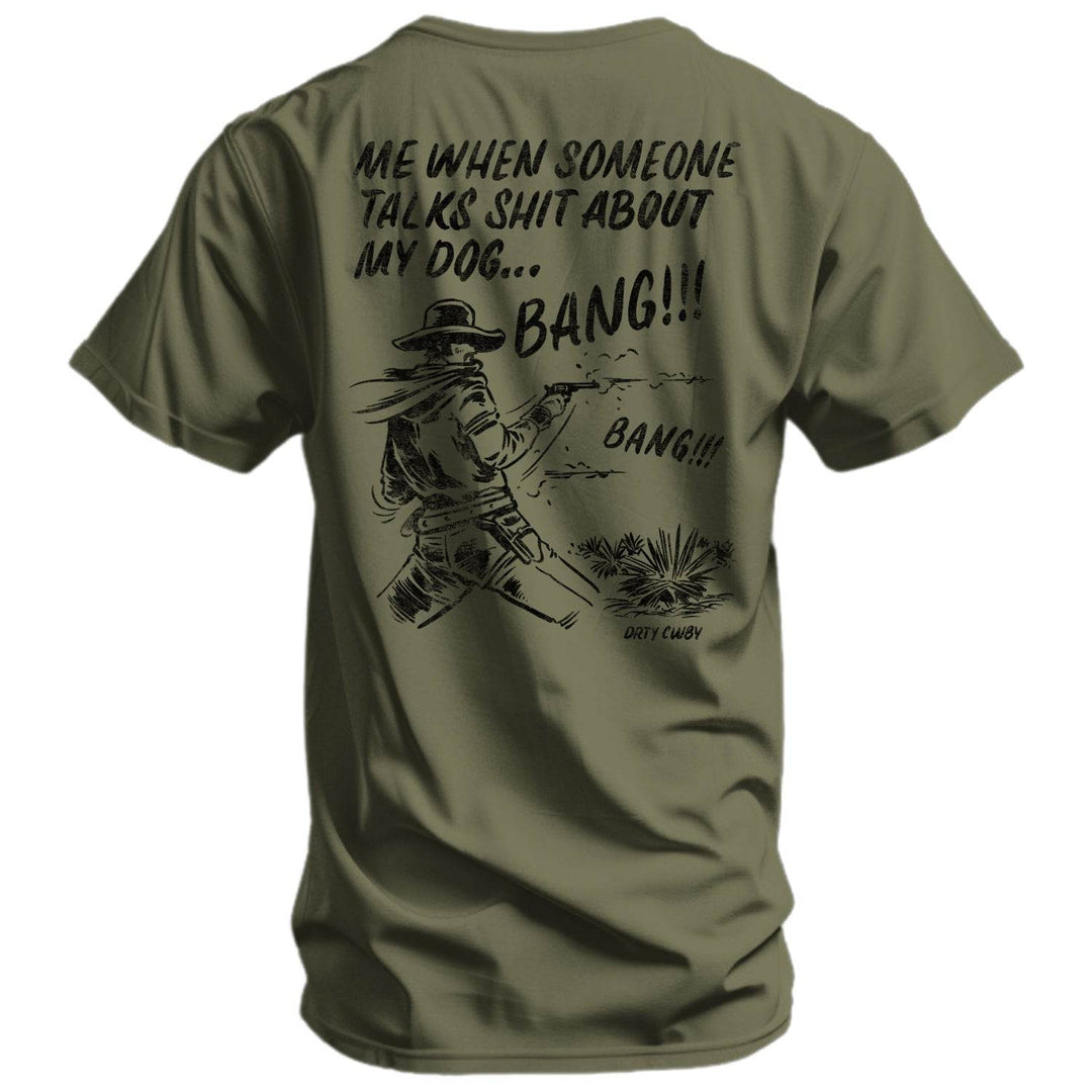 Me When Someone Talk About My Dog Men's T-Shirt - One Revolver Surfboards