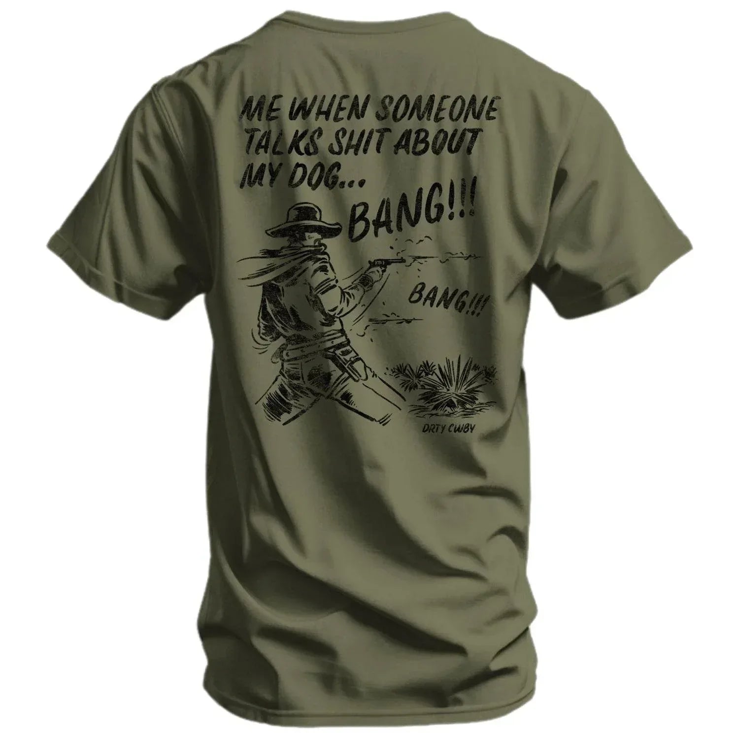 One Revolver Surfboards - Me When Someone Talks About My Dog Men's T-Shirt GRAPHIC T-SHIRT