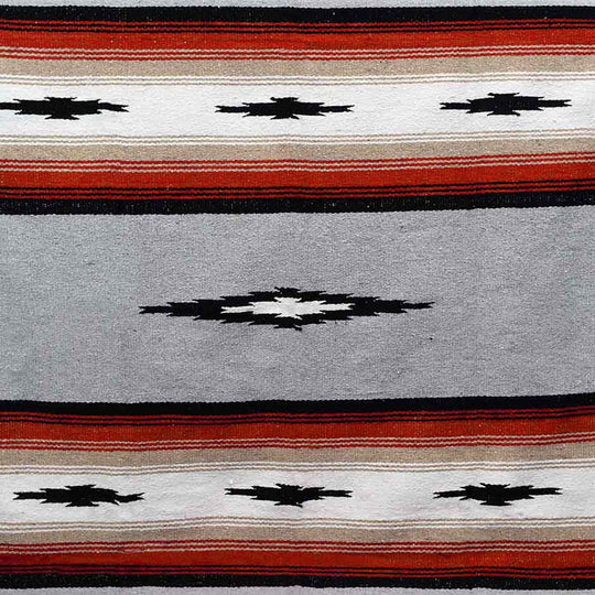 Grey Baja Mexican Diamond Yoga Blanket - One Revolver Surfboards