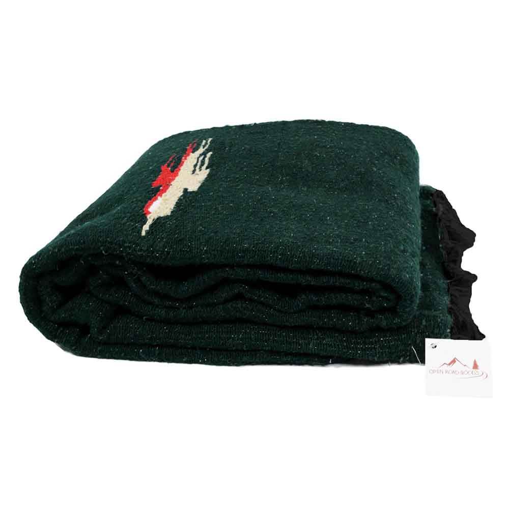 Dark Green Baja Thunderbird Blanket - One Revolver Surfboards