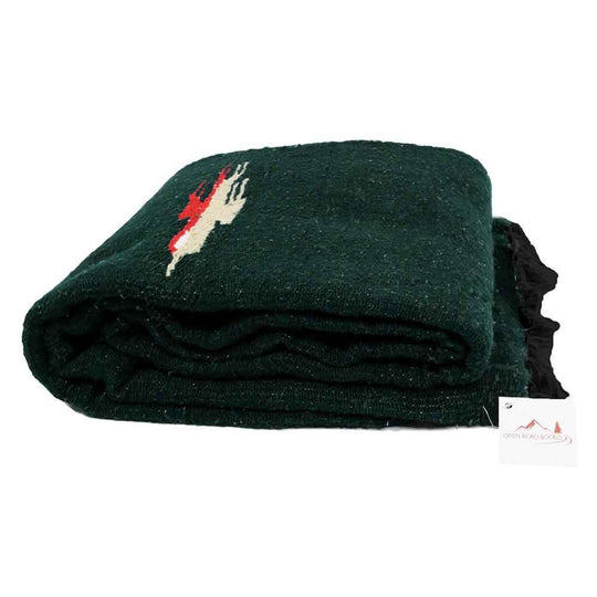 Dark Green Baja Thunderbird Blanket - One Revolver Surfboards