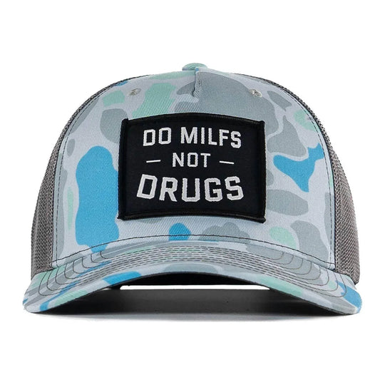 One Revolver Surfboards - Do Milfs. Not Drugs. Patch Snapback HAT HEADWEAR