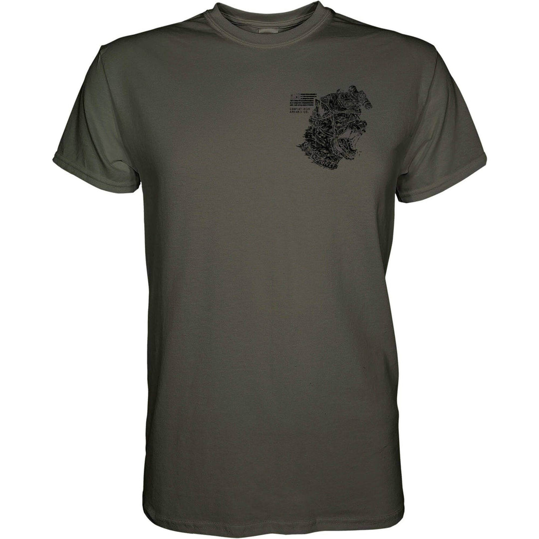 Four Legged Professional K9 Dog Training Men's T-Shirt - One Revolver Surfboards