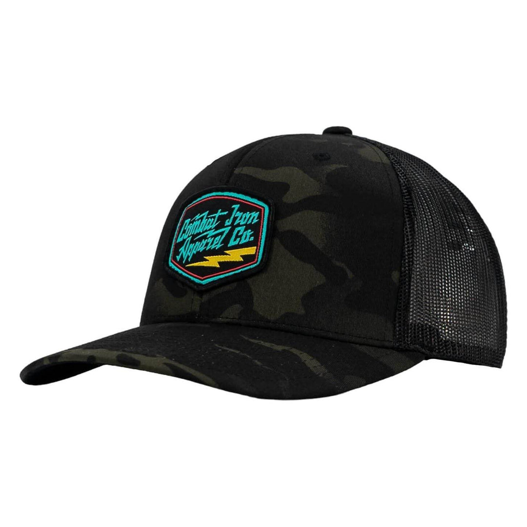 RETRO BRANDED COMBAT IRON PATCH SNAPBACK - One Revolver Surfboards