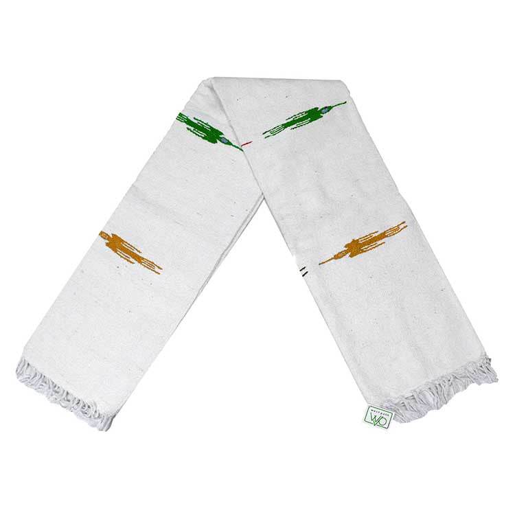 Namaste White Baja Thunderbird Yoga Blanket - One Revolver Surfboards
