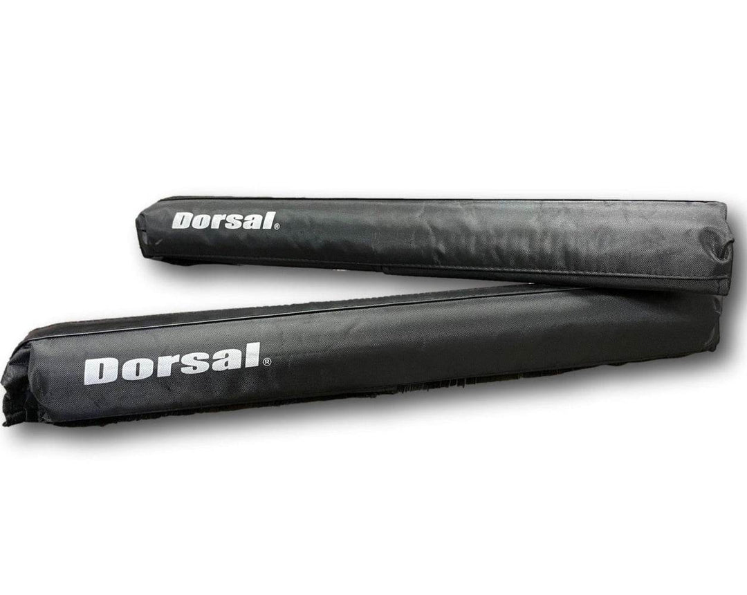 DORSAL Round Crossbar Surfboard Longboard Snowboard SUP Surf Roof Rack Pads Pack of 2 - One Revolver Surfboards