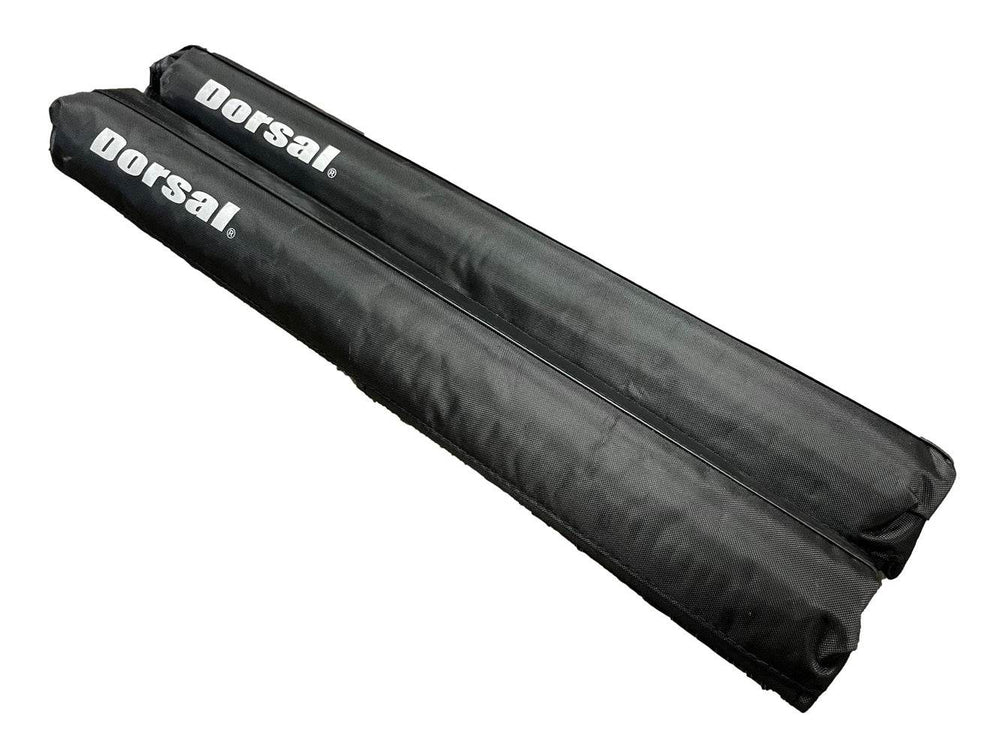 DORSAL Round Crossbar Surfboard Longboard Snowboard SUP Surf Roof Rack Pads Pack of 2 - One Revolver Surfboards