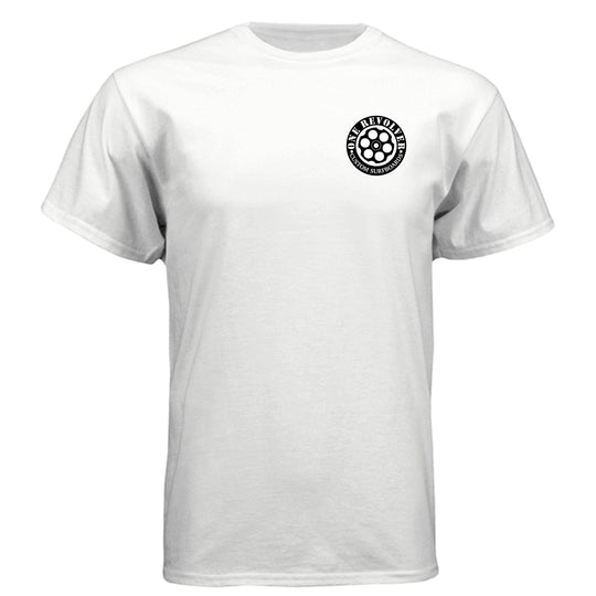 One Revolver Custom Surfboards- Sunset Palm Tee - One Revolver Surfboards