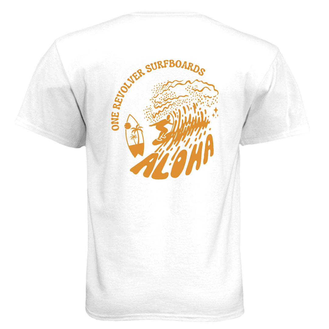 One Revolver Surfboards Retro Aloha T-Shirt - One Revolver Surfboards