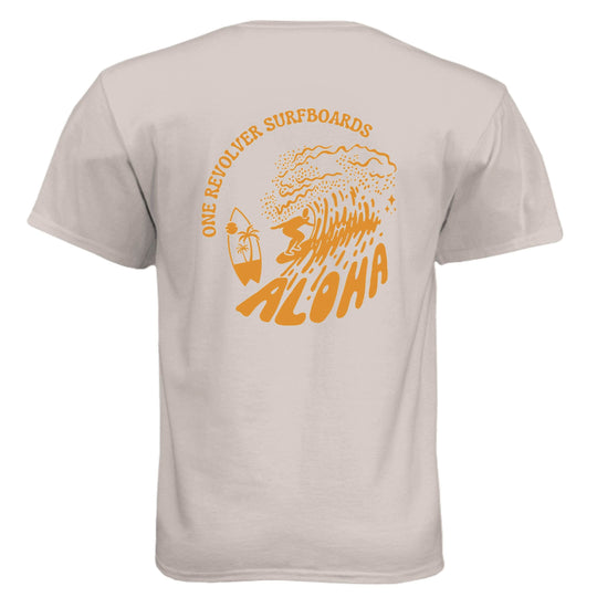 One Revolver Surfboards Retro Aloha T-Shirt - One Revolver Surfboards