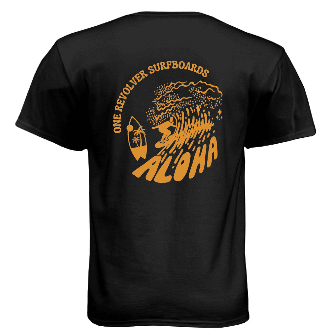One Revolver Surfboards Retro Aloha T-Shirt - One Revolver Surfboards