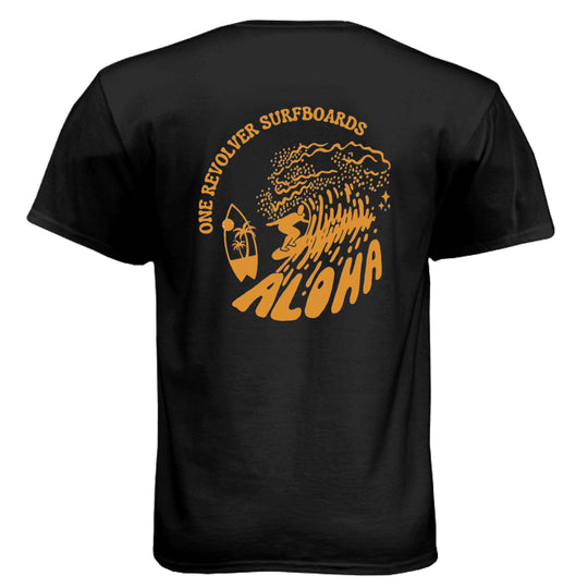 One Revolver Surfboards Retro Aloha T-Shirt - One Revolver Surfboards