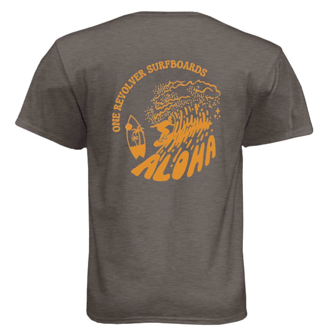 One Revolver Surfboards Retro Aloha T-Shirt - One Revolver Surfboards