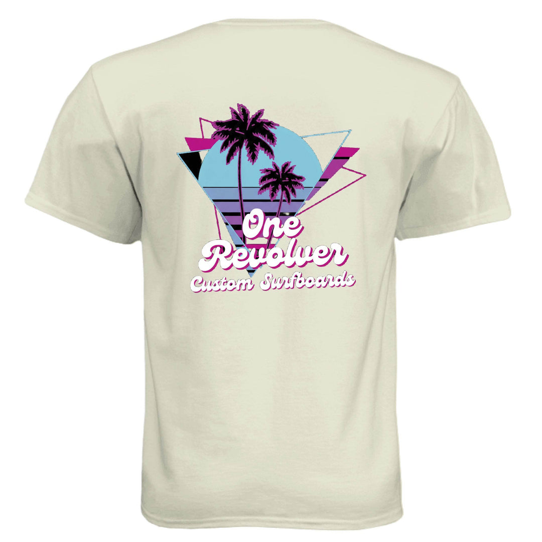 One Revolver Surfboards- 80's Vibe Tee - One Revolver Surfboards