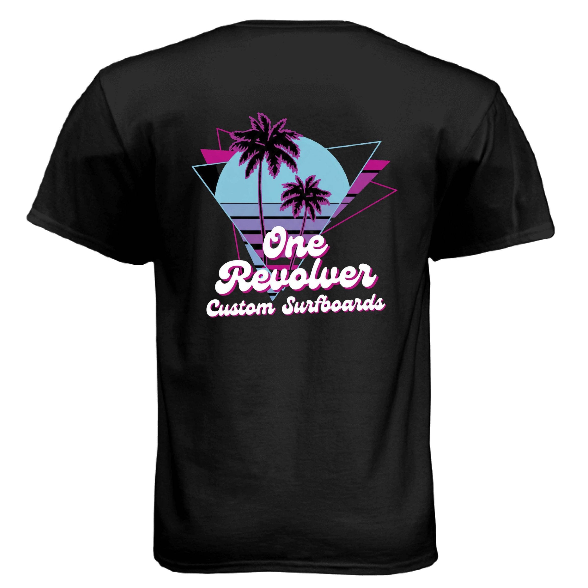 One Revolver Surfboards- 80's Vibe Tee - One Revolver Surfboards