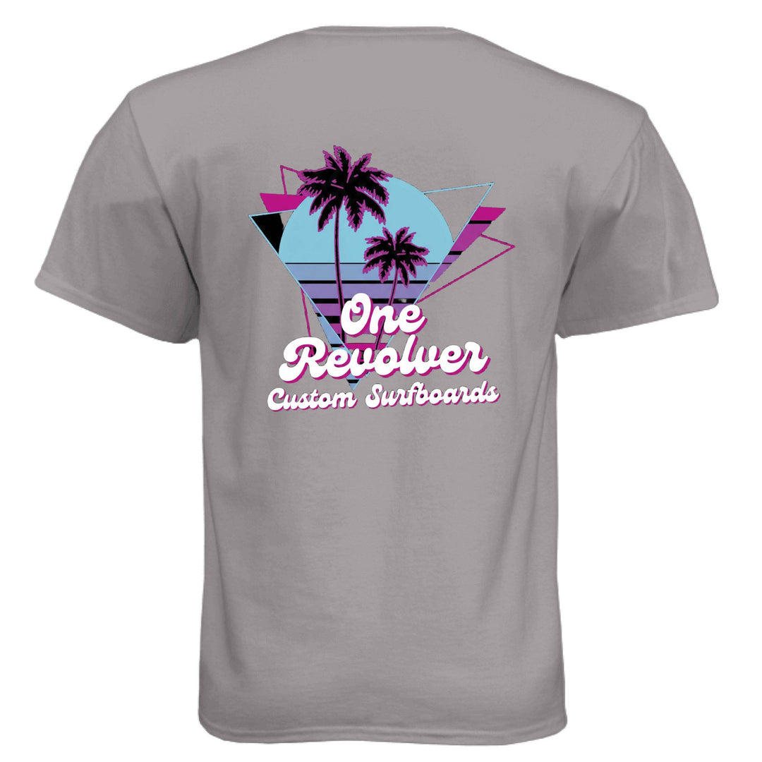 One Revolver Surfboards- 80's Vibe Tee - One Revolver Surfboards