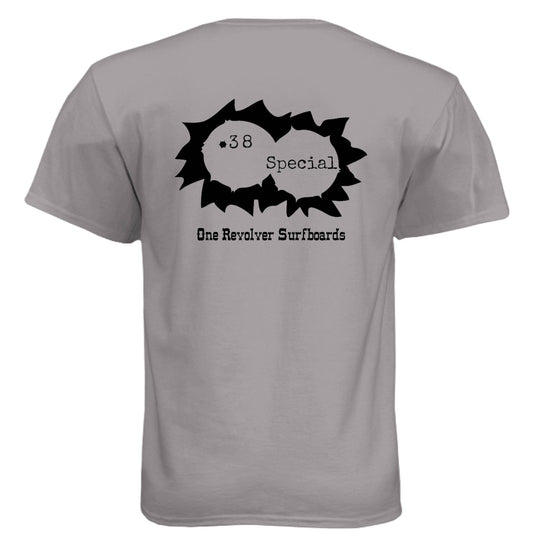 One Revolver Surfboards .38 Special Unisex Surf T-Shirt – Vintage-Inspired Cotton Crew Tee - One Revolver Surfboards