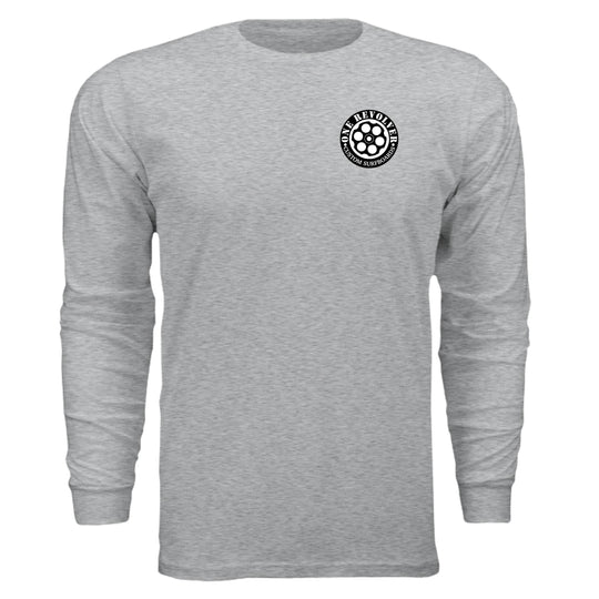 One Revolver Surfboards Graffiti Smile Long Sleeve Tee – Unisex Street-Surf Shirt - One Revolver Surfboards