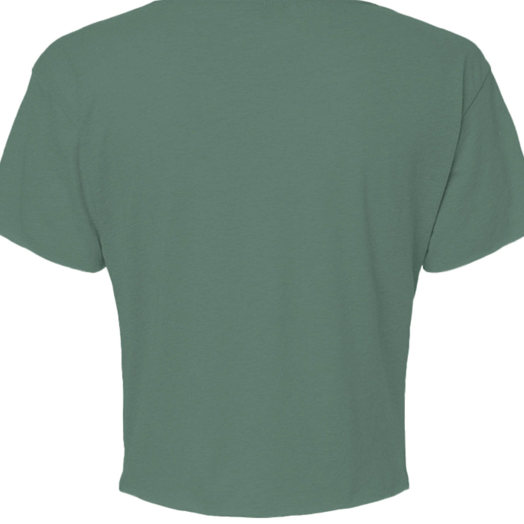 One Revolver Surfboards Tropical Dream Crop Tee – Women’s Surf-Inspired Crop Top - One Revolver Surfboards