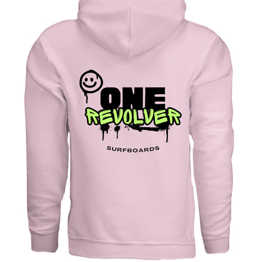 One Revolver Surfboards Smile Hoodie – Unisex Softstyle Surf & Street Pullove - One Revolver Surfboards