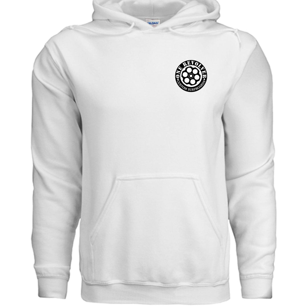 One Revolver Surfboards Smile Hoodie – Unisex Softstyle Surf & Street Pullove - One Revolver Surfboards